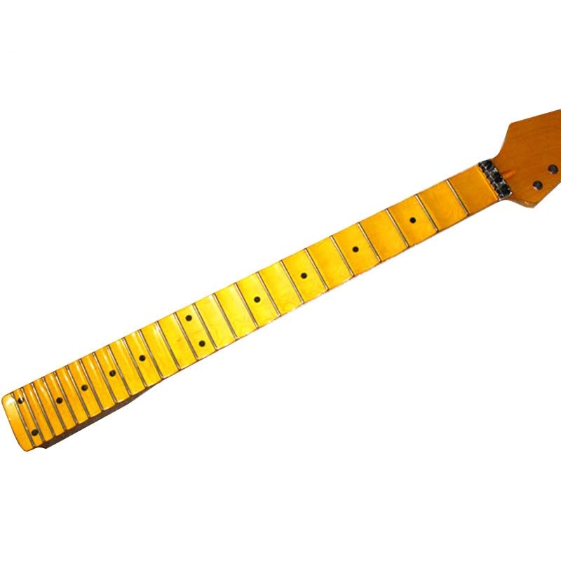 Manche de guitare électrique en érable 24 frettes idéal pour rénover votre instrument