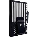 CAXGEK Pop Up Card Holder with Money Clip, Slim Minimalist Credit Card Wallet with RFID Blocking, 6