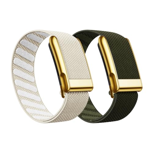 Image of Set of 2 Superknit Band Compatible With Whoop MG, Soft, Breathable, All-Day Comfort Strap For Gym, Sleep & Daily Wear, Wristband Suitable For Men & Women