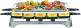 Tefal Pierrade Raclette, 1350 Watt, Grill-Platte aus Stein + 10 antihaftbeschichtete Pfännchen,...