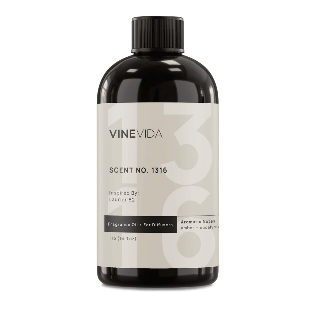 VINEVIDA [16 Oz] Inspired by: Laurier 62; Diffuser Oil Refill | Premium Scent Diffuser Oil for Home