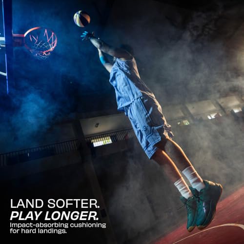 Image of Nivia Starliner Basketball Shoes for Men & Women with Seamless TPU and Mesh Upper, TPU Heel Stability Frame and Strong Rubber Outsole for Indoor & Outdoor Court Play