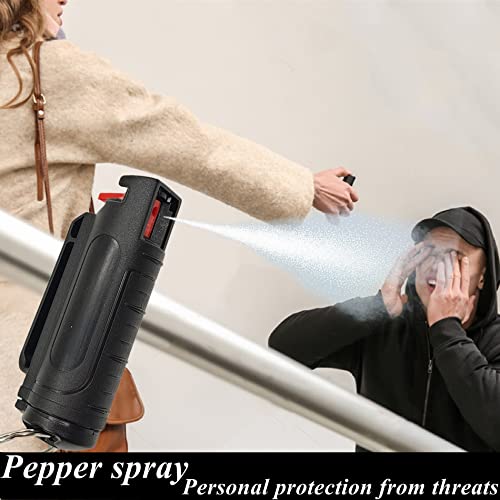 Batumeye Keychain Set 14 In 1 For Woman With Personal Alarm,Lip Balm Lanyard,Card Holder, Whistle,Travel Bottle Holder,Metal Bottle Opener,Wirstlet's Keychain Set(Cow-Print) #TOP3