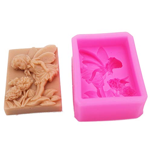 Longzang Angel Mold Craft Art Silicone Soap Mould Craft Molds DIY (S023) - Thumbnail 6