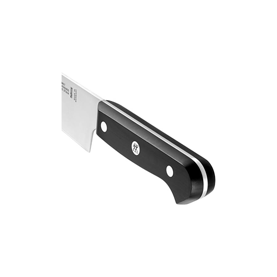 ZWILLING Gourmet 8-inch Chef’s Knife, Kitchen Knife, Black, Stainless Steel