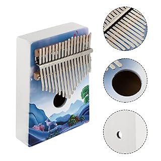 BIENKA 1 Ensemble d’instruments de Musique Kalimba Thumb Piano à 17 Touches avec Outils Piano - Les Beatles, Paul McCartney, John Lennon, RIngo Starr, George Harrison BIENKA 1 Ensemble d'instruments de Musique Kalimba Thumb Piano à 17 Touches avec Outils Piano – Image 4
