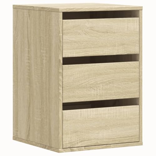 Cómoda esquinera de roble Sonoma: mueble de almacenamiento compacto de 40x41x58 cm 4