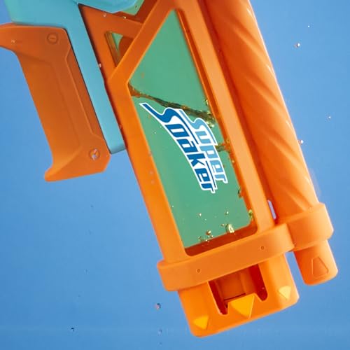 Nerf Super Soaker Mega Dunk-Fill Wasserblaster, extra großer Tank mit 1050 ml Füllvermögen, einfach zu befüllen, Outdoorspielzeug für Jungen und Mädchen ab 6 Jahren, Sonstige