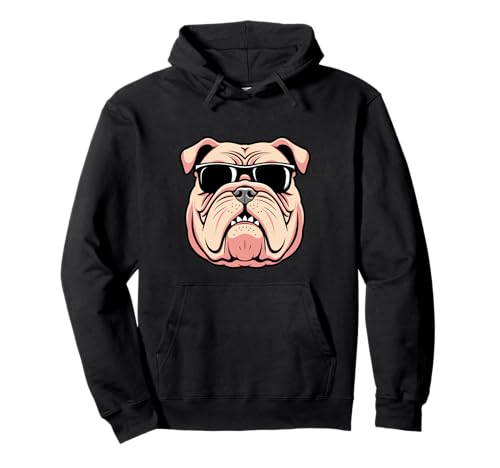 Streetwear-Stil Cartoon Grafik Hund Charakter Illustration Pullover Hoodie