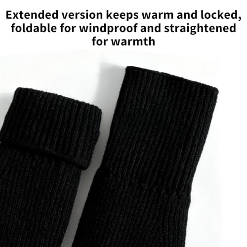 Manoplas de invierno de forro polar para hombre y mujer guantes térmicos 6