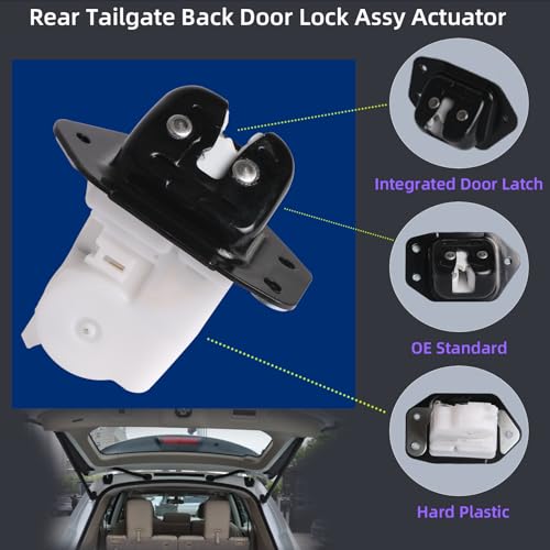 Image of Rear Liftgate Latch Tailgate Back Door Lock Assy Actuator for Nissan Pathfinder 4.0L 2009 2010 2011 2012,for Nissan Quest 3.5L 2011 2012 2013 2014 2015 2016 2017,90502-CY00A,90502CY00A
