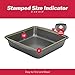 GoodCook Everyday Nonstick Steel Square Pan, 8