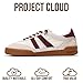 Project Cloud Genuine Leather Casual Sneakers for Women - Memory Foam Insoles Lace-Up Womens Shoes & Lightweight Women's Fashion Sneakers - Non-Slip Shoes for Women Footwear (Verdy,BURGSU,8)