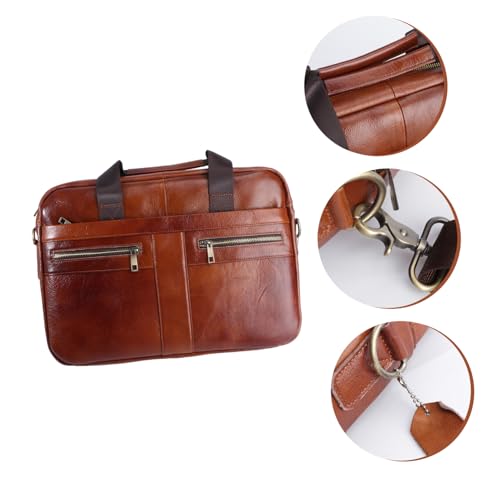 Homoyoyo 1pc Shoulder Bag Men Briefcase Man Portable Handbag4