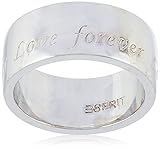  Esprit Damen-Ring 925 Sterling Silber rhodiniert pure love
