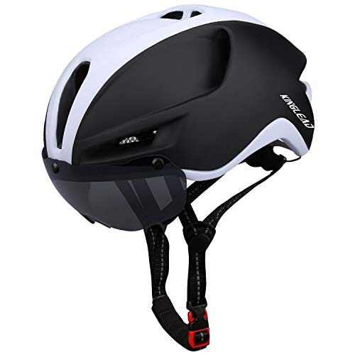【Misura regolabile】Casco bici MTB da uomo consente di regolare la circonferenza della testa, è costituito da due sistemi fissi, sul retro è presente un pulsante di regolazione che offre una funzione di regolazione su e giù. Dotato di cinghie laterali regolabili. Dimensioni regolabili del casco bici con visiera per adulti: 22,44-24,41 ''/ 57-62cm. Possono essere e sono adatti sia per uomini che per donne in modo da poter indossare il casco in modo più saldo e confortevole.