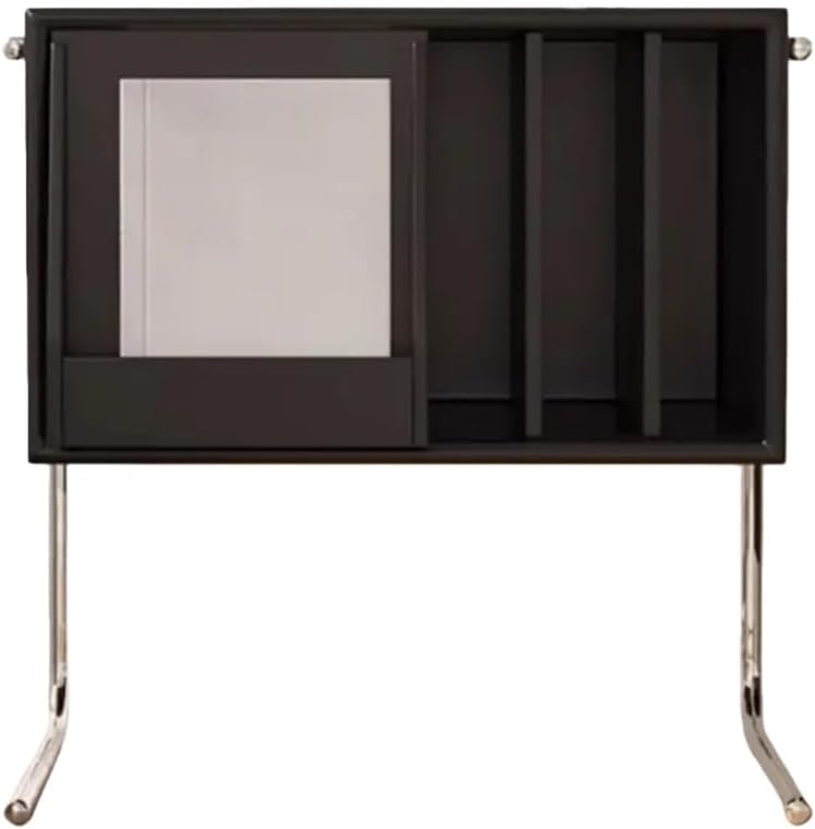 レコード収納棚 ホルダー レコードプレーヤースタンド 大容量 DVD CDラック 寝室 リビングルーム用 キャビネットの扉は左右にス