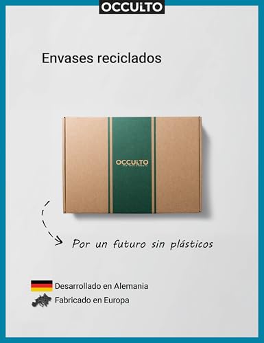 Occulto Calcetines de Esquí de Lana Merino para Hombre & Mujer 2 pares (modelo: Toni) Negro Azul 39-42 - imagen 7