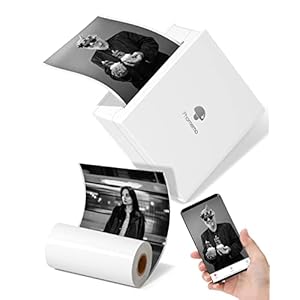 Phomemo Sticker Printer M02 Mini Pocket Printer, 203dpi Thermal Instant Photo Printer, Small Bluetooth Wireless Picture…