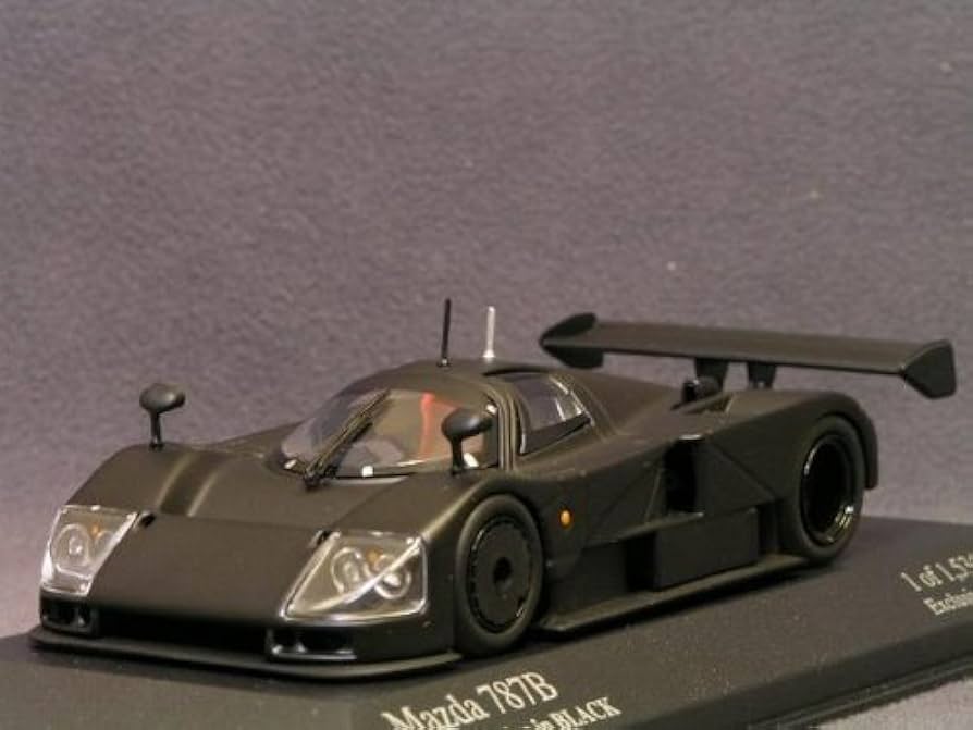 Amazon | PMA 1/43 マツダ 787B ホモロゲーション ブラック 完成