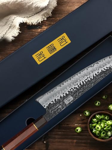HOSHANHO 23 cm Japanisches Kiritsuke Kochmesser, Profi Messer Küchenmesser – Ansicht 7