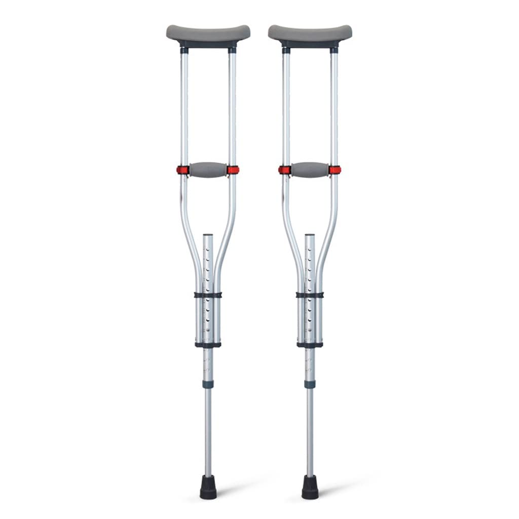 GCX- Muletas Tres en uno for Las Axilas, muletas for Personas Mayores, muletas Dobles Ligeras Antideslizantes for Ocho Bastones Firma