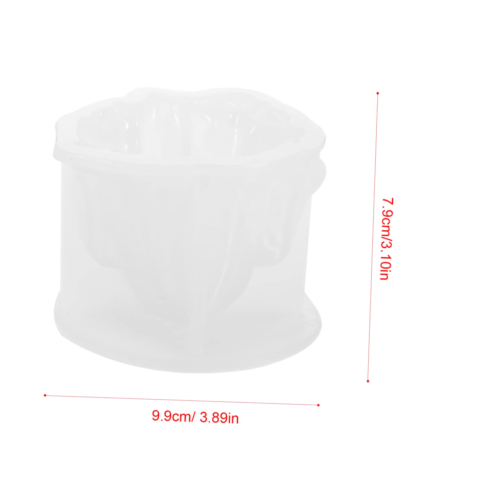 ABOOFAN 3pezzi Stampo Silicone Fantasma Per Candele Profumate e Saponi Fai Da Te Mold Multiplo Per Decorazioni Halloween Facile Da Usare e Demouldare Materiale Resistente e Flessibile