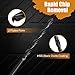 COMOWARE Twist Drill Bit Set- HSS Wood Drill Bit Sets, General Purpose, Black Oxide for Wood Plastic Alloys 10 Pcs
