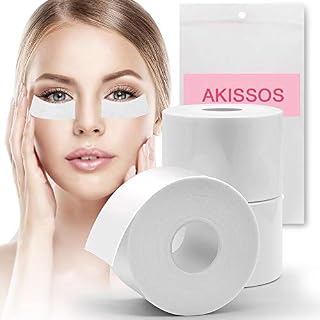 Lash Tape Eyelash Extension Supplies - Akissos 3 Rolls Medical Lash Foam Tape