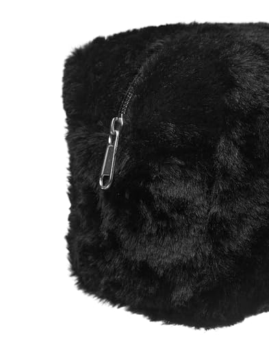 Wednesday Make Up Bag & Mirror | Addams Cosmetic Zip Up Container with Portable Accessories | Ladies Makeup Travel Pouch for Women & Teens | Netflix Series Merchandise Apparel Gift, Black, One Size4