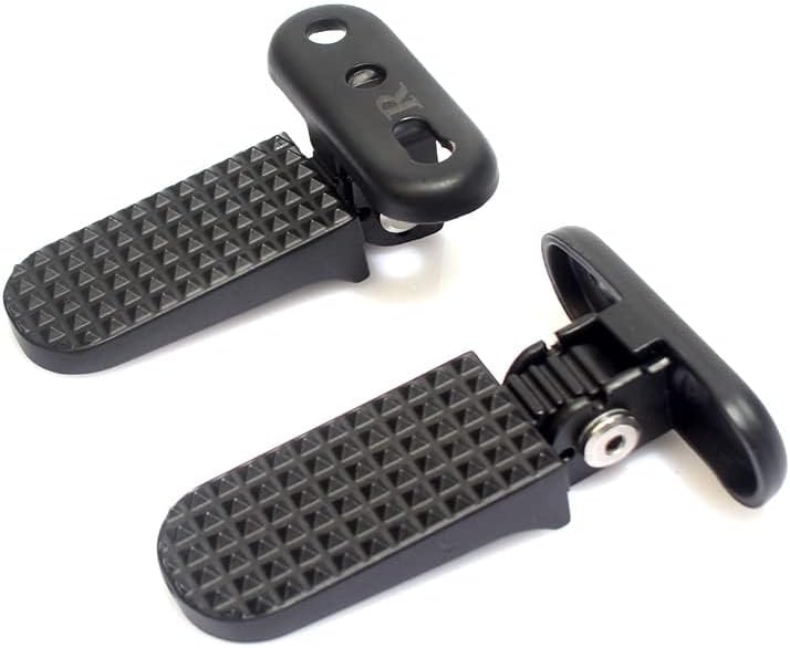 Miniatura 3 de Minho Kit de soporte de pedal, reposapiés de pasajero, para motocicleta, bicicleta, scooter trasero