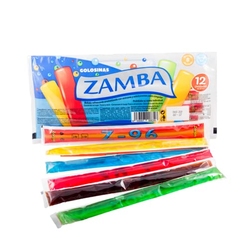 DUCAVAL | Zamba-Flash, 144 Polos Líquidos para Congelar, 12 Packs 50ml