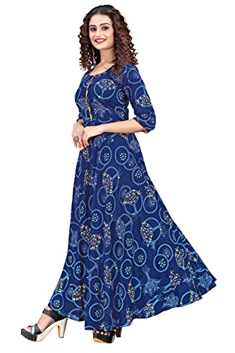 Image of M-FASHION Women's Rayon Regular Kurti