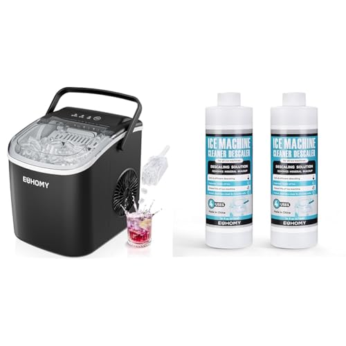 Máquina de hielo portátil EUHOMY, 26 lbs en 24h miniatura 1