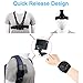 Accessories Set for GoPro Hero 13/12/11/10/9/8/7/6/5/4,New Quick Release Head Strap Mount + Chest Mount Harness + Backpack Clip Holder + 360°Rotating Wrist Strap