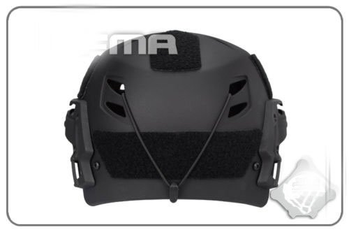 Generic Mikrofon FTP Bump Helm EX Softair Einfache System tb1044 schwarz/Desert/grau, TB1044-BK