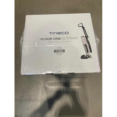 Bild 13 Tineco Floor ONE S5 STEAM Smart Nass-Trocken-Staubsauger, Nass Trockensauger mit LED Anzeige iLoop Selbstreinigung Wischsauger Dampfreiniger für Hartböden, Klebrige Verschmutzungen