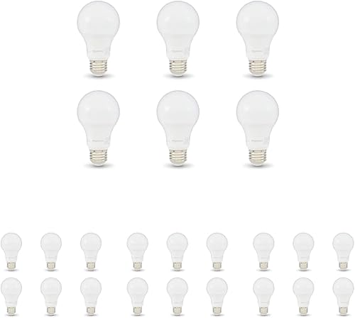Vista 18 de Yaxa Basics - Bombillas LED, eficientes energéticamente 6 W, equivalente a 40 vatios, base estándar E26, 2700 K, regulable, 10,000 horas