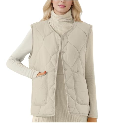Genérico Abrigo Mujer Invierno Rebajas Parka Mujer Deporte Ropa Invierno Termica Talla Grande Chaqueta Moda Jacket Elegante 1#Beige 4XL