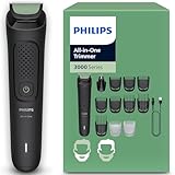 【2025年モデル】フィリップス オールインワントリマー 3000シリーズ ブラック ポーチ付 MG3921/15【Amazon.co.jp限定】