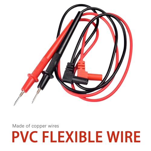 Image of Multimeter Leads Digital Multimeter Test Leads Kit, 1000V 10A Crocodile Clips