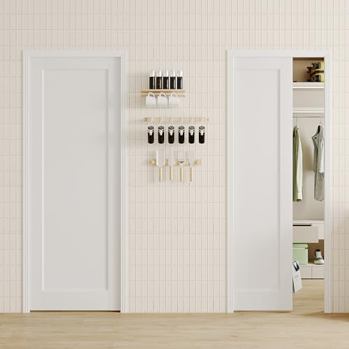 Image of Sliding Pocket Door, 24 inch x 80 inch, 1-Panel Core with Frame and Hardware Kit Set, Interior Doors for Pocket Door, White Primed - No Panel Assembly Required