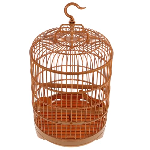 NESTINGHO 2個セット 鳥かご 鳥の供給 鳥の寝かご 中国の鳥 小鳥用ケージ オカメインコケージをぶら下げ バッジーケージ プラスチック製のオウムケージ オウム吊りケージ ラヴバード ケージ
