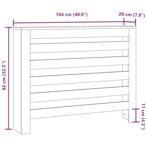 Radiateur à profil réduit : cache-radiateur compact pour masquer les anciens chauffages