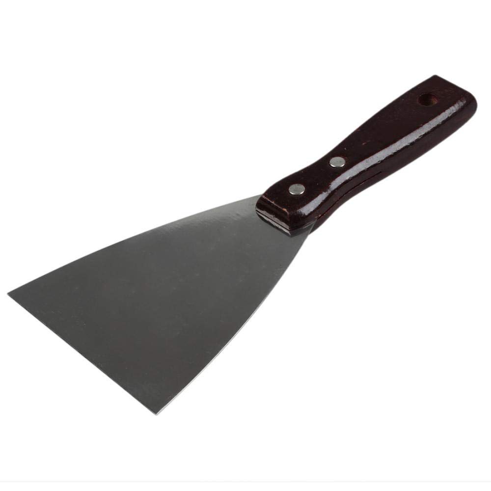 Couteau à enduire spatule grattoir 10 cm pour plâtre et joint de cloison sèche