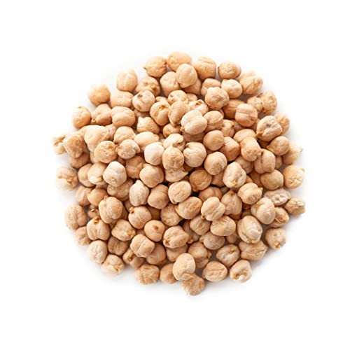 Garbanzo Beans, 3 Pounds – Non-Gmo Verified, Whole Dried Raw Chickpeas, Kosher, Vegan, Bulk, Sproutable, Low Sodium, Good Source Of Dietary Fiber, Protein, Iron, Folate, And Thiamin #TOP2