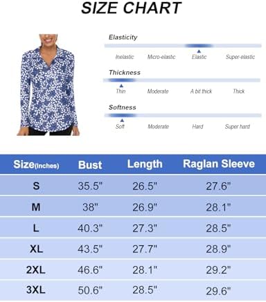 Luranee Womens UPF 50+ Long Sleeve 1/4 Zip Pullover Athletic Hiking Running Workout Tops - 5