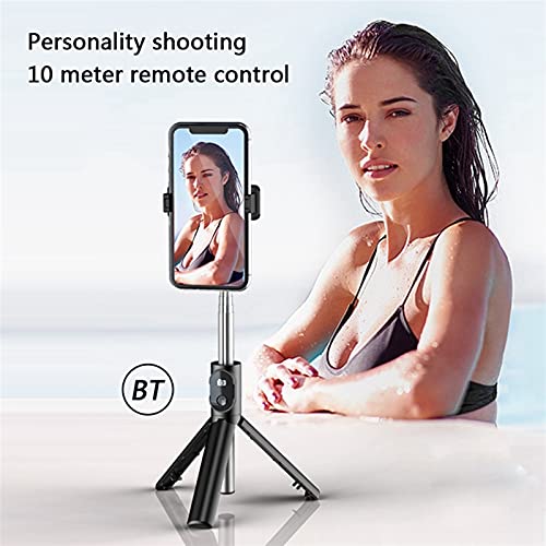 Trípode palo selfie SCRUBY P20 con Bluetooth y soporte giratorio ajustable color negro 5