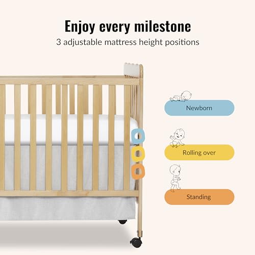 Dream On Me Carson Classic 3-in-1 Convertible Crib in Natural - Image 6