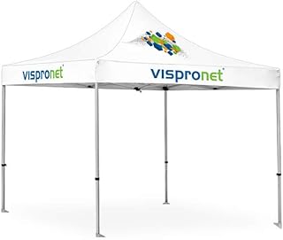 Vispronet 10x10 Pop Up Canopy Frame – 40lb Aluminum Tent Frame, Height A...